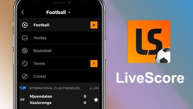 Livescore với rất nhiều đội bóng đá Tây Ban Nha