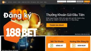 Giao diện nhà cái trông trực quan, bố cục rõ ràng dễ dàng thao tác