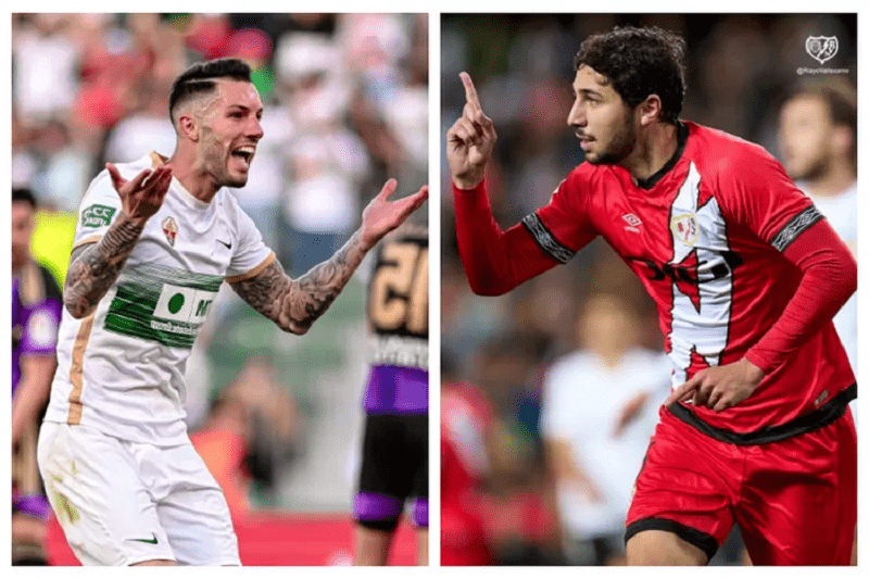 Thống kê đối đầu Elche vs Rayo Vallecano